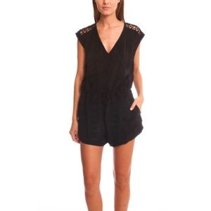 IRO Austin Romper (Burgandy)